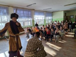 Pokaz historyczny „Rekonstrukto” w naszej szkole